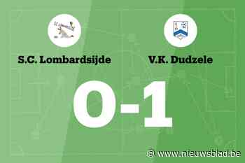 J. Gilliaert leidt VK Dudzele voorbij SC Lombardsijde
