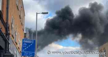 Shocking video shows HUGE plumes of smoke filling the air in Kingston