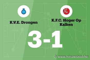 Drongen maakt het verschil in de tweede helft tegen HO Kalken