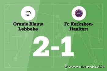 OB Lebbeke wint na knappe comeback