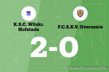 Wilskracht Hofstade maakt einde aan slechte reeks door zege tegen SKV Overmere