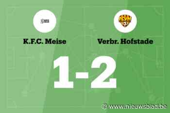 Winnende reeks van Meise eindigt na wedstrijd tegen Hofstade