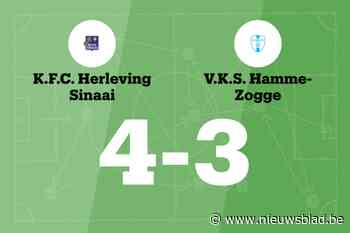 FCH Sinaai verslaat VKS Hamme-Zogge met 4-3 en eindigt reeks zonder overwinning