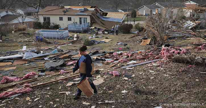 Raffica di tornado sugli Usa, almeno 35 morti e case devastate nel sud: 200mila persone senza elettricità