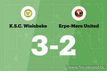 SC Wielsbeke wint thuis van Erpe-Mere United