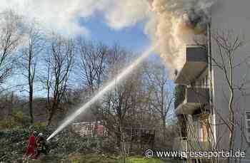 FW-GLA: Wohnungsbrand am Busfortshof- Keine Verletzten