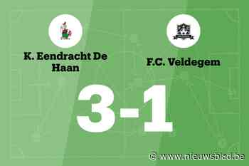 Eendracht De Haan blijft winnen
