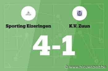 Zege Eizeringen tegen Zuun B