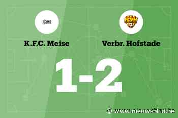 Winnende reeks van Meise eindigt na wedstrijd tegen Hofstade