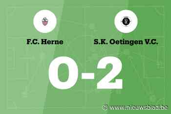Herne blijft in problemen na nederlaag tegen Oetingen