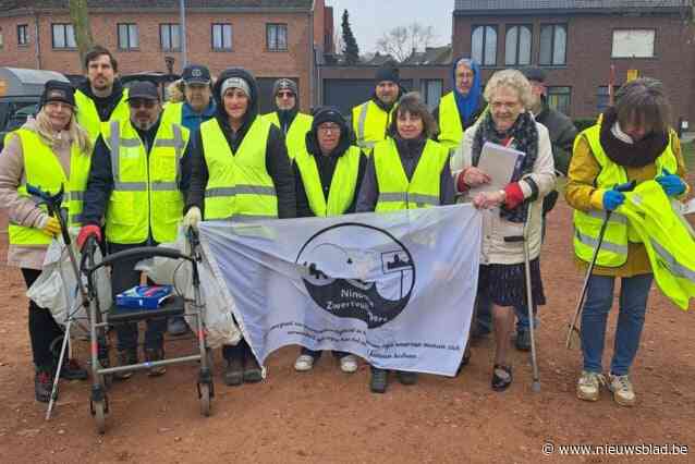 Socio-culturele vereniging ruimt zwerfvuil op tijdens actie