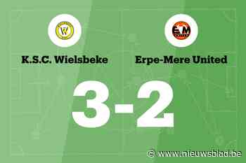 SC Wielsbeke wint thuis van Erpe-Mere United