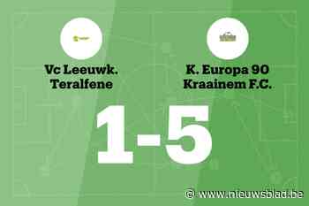 C. Gabrielli leidt K Eur.90 Kraainem naar overwinning tegen Leeuwkens Teralfene