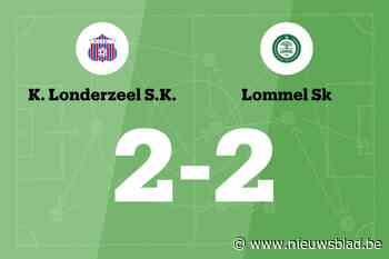 Zegereeks Londerzeel ten einde door gelijkspel tegen Lommel SK B