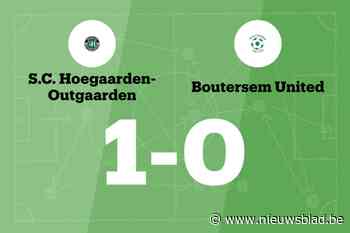 Mertens is goud waard voor Out-Hoegaarden B tegen Boutersem United
