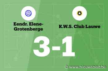 Lastige wedstrijd eindigt in zege voor Eendracht Elene-Grotenberge tegen WS Lauwe