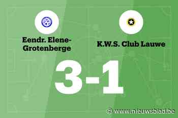 Lastige wedstrijd eindigt in zege voor Eendracht Elene-Grotenberge tegen WS Lauwe