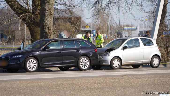 Kop-staartaanrijding op Europaweg, één gewonde