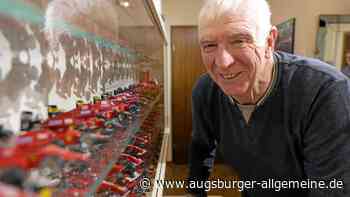 Er sammelt Modellautos: Über allem steht der Ferrari