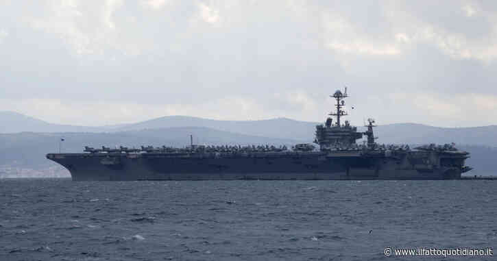 Yemen, i ribelli Houthi attaccano la portaerei “Truman” nel mar Rosso in risposta ai raid Usa. E minacciano: “Colpiremo le navi cargo”