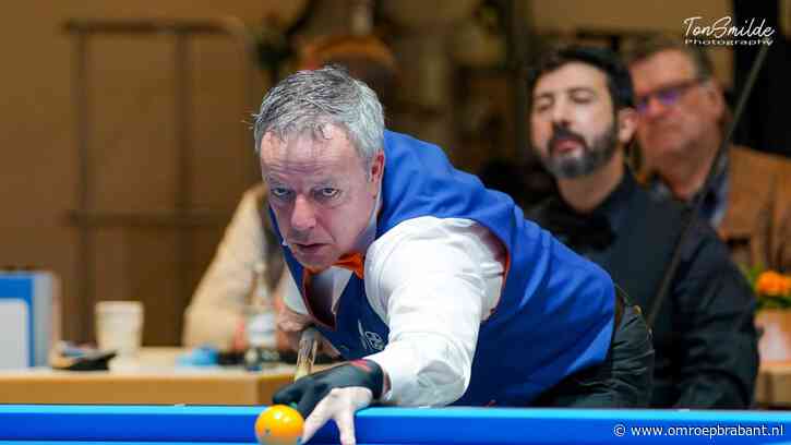 Goud! Dick Jaspers is wereldkampioen biljarten