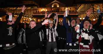 Newcastle United fans celebrate Carabao Cup win with huge Covent Garden party