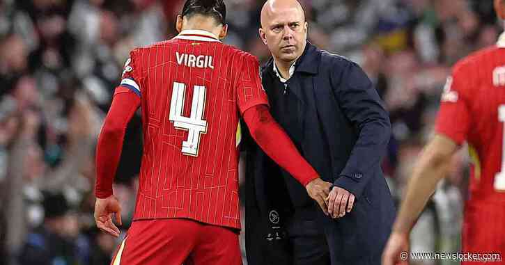 Arne Slot wil Liverpool-spelers snel oprapen: ’Het is pittig om een finale te verliezen, maar dit kan een keer gebeuren’