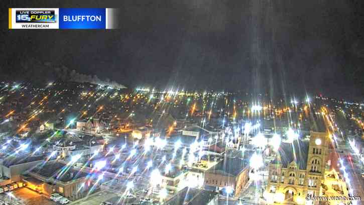 Clouds decrease and we cool down tonight