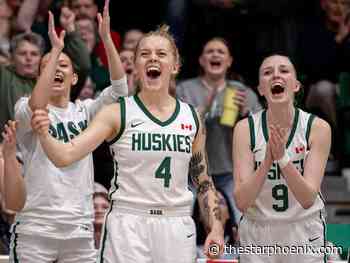Gold medal, Bronze Baby: Saskatchewan Huskies seal the deal in U Sports Final 8 championship