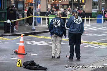 Man set on fire in New York City's Times Square