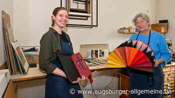 In dieser Buchbinderei in Issing trifft Handwerk auf Kreativität