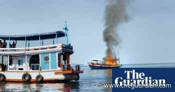 British tourist missing after boat catches fire off Thai island