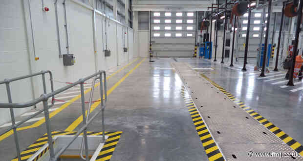 Hörmann industrial doors installed at British Army Vehicle storage depot
