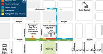 Major downtown Raleigh route closing 9 months for City Hall construction