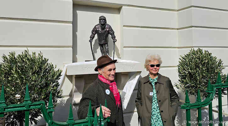 Statue of peace campaigner Brian Haw unveiled near Parliament, 20 years after Parliament tried to silence him