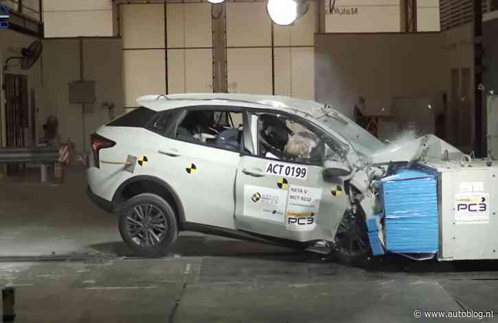 Chinese EV is de eerste auto die 0 sterren scoort in crashtest