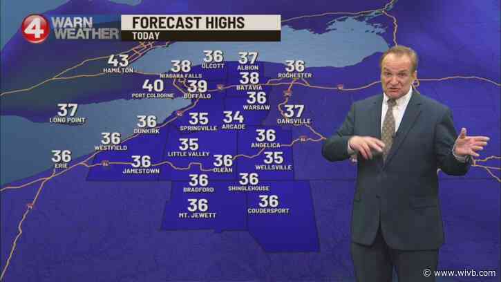 Much cooler, weather improvements Monday