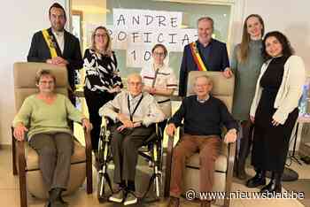 Ertveldenaar André gaat al een eeuw mee