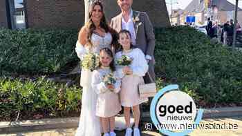 Pas getrouwd: Cara en Bert in Riemst