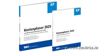 BKI Kostenplaner 2025: Neue BKI-Baukosten-Datenbanken und BIM-Schnittstellen für CAD und AVA