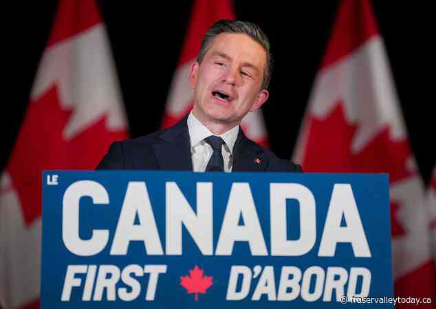 Poilievre says he’ll repeal carbon price law, including the industrial charge