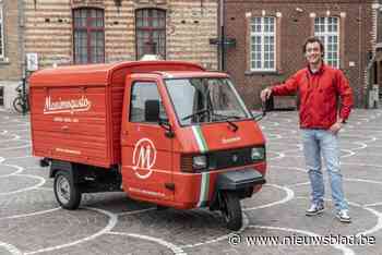 Pizzaliefhebbers kunnen foodtruck huren waarmee Maxim zijn cateringbedrijf startte