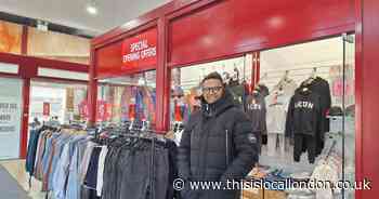 New menswear store opens at Romford shopping centre