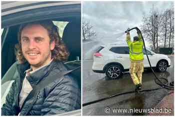 ‘Carwash’ van de brandweer draait nog steeds op volle toeren: “Mensen blijven maar aanschuiven”