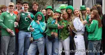 Huge queues outside Newcastle bars as revellers flock for St Patrick's Day