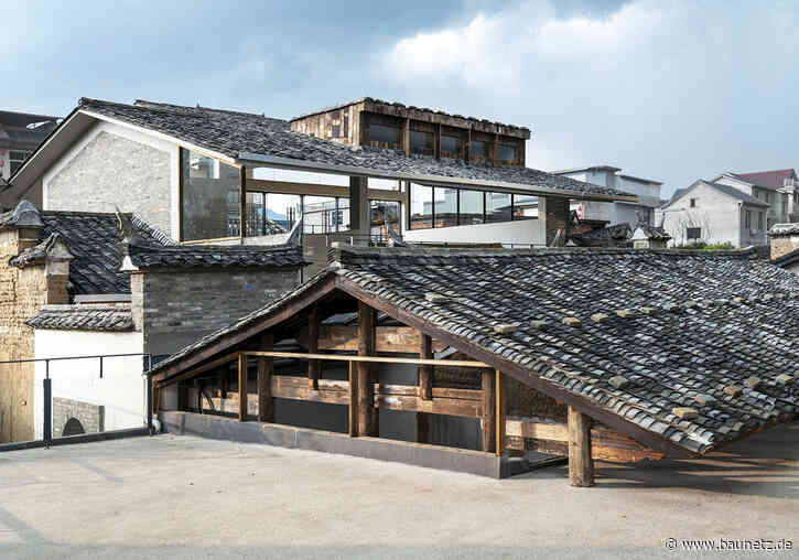 Zeitschichten am Fluss - Kultur- und Dorfzentrum bei Nanping von Cocoon Studio