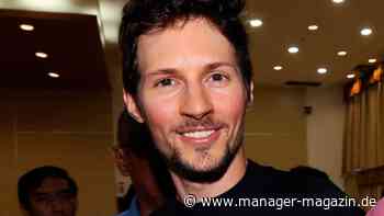 Telegram: Pawel Durow ist trotz laufender Ermittlungen aus Frankreich ausgereist