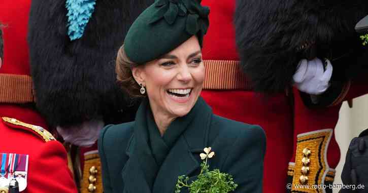 Prinzessin Kate begeht St.-Patrick’s-Day in London