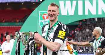 Emotional letter Dan Burn's dad wrote to Newcastle United hero goes viral after Carabao Cup glory