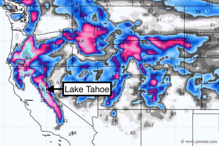March Madness Continues: 23+ Inches Forecasted for California Ski Resorts